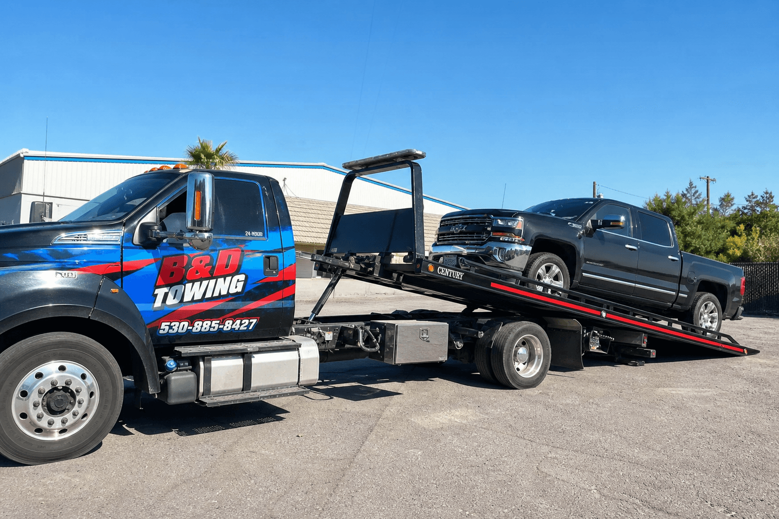 Flatbed Towing